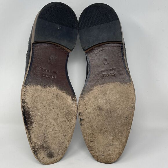 Johnston Murphy XCS Oxford Shoes Mens 10.5 M Black Leather Wingtip Waterproof - Picture 13 of 16